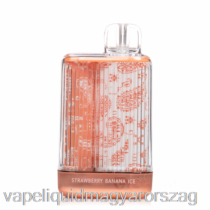 Fog X Clarity 7000 Eldobható Eper Banán Jég Vape Folyadék